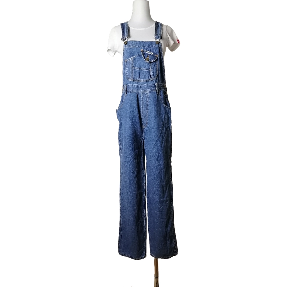 Women's Blue Denim Overalls